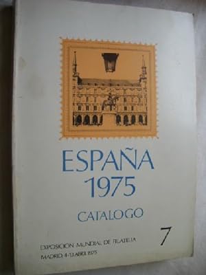 ESPAÑA 1975. CATÁLOGO 7