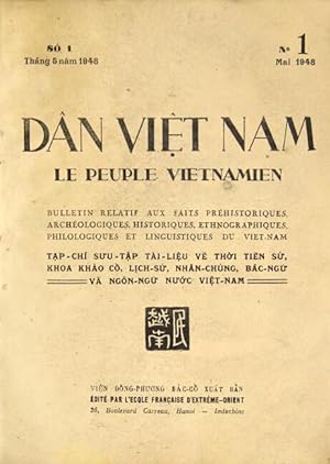 Dan Viet Nam le peuple Vietnamien. [Volumes 1-3, all published.]