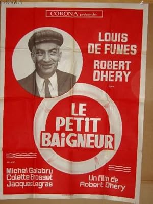 AFFICHE DE CINEMA - LE PETIT BAIGNEUR