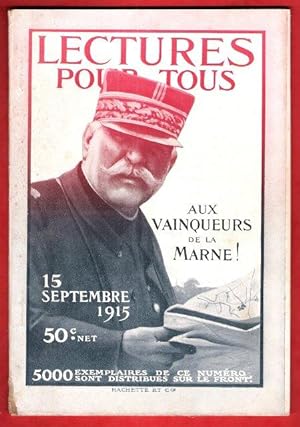 Lectures Pour Tous . 15 Septembre 1915 : Aux Vainqueurs de la Marne
