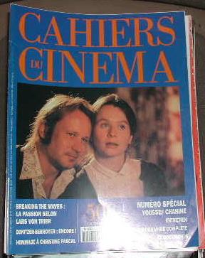 Cahiers du cinéma-N° 506. Breaking the waves: la passion selon Lars von Trier. Bonitzer-Berroyer:...