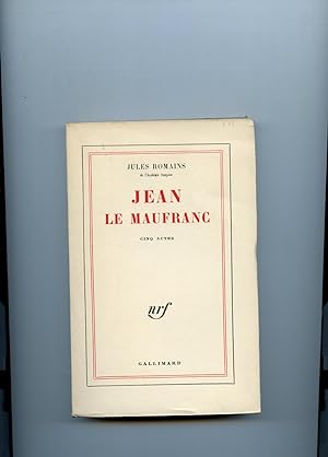 JEAN LE MAUFRANC. Cinq actes.