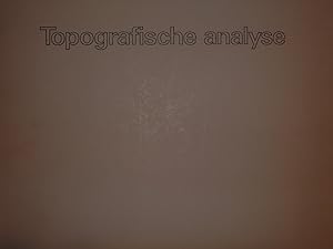 Topografische analyse van een bedruckt oppervlak. A topographical analysis of a printed surface. ...
