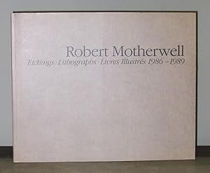 Robert Motherwell : Etchings, Lithographs, Livres Illustrés, 1986 -1989