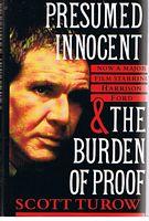 PRESUMED INNOCENT & THE BURDEN OF PROOF - (Film tie-in /HARRISON FORD cover)