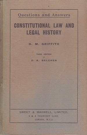 Constitutional Law and Legal History