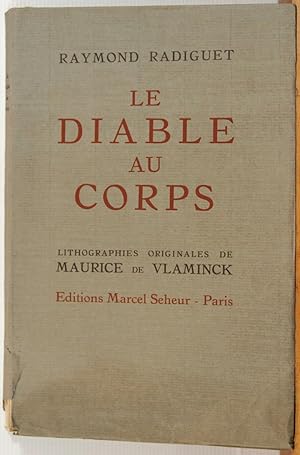 Le Diable au corps. Lithographies originales de Maurice de Vlaminck.