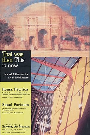 Roma/Pacifica and Equal Partners (Berkeley Art Museum, Poster)