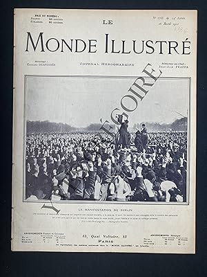 LE MONDE ILLUSTRE-N°2768-16 AVRIL 1910