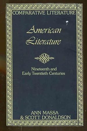 American Literature: Nineteenth and Early Twentieth Centuries