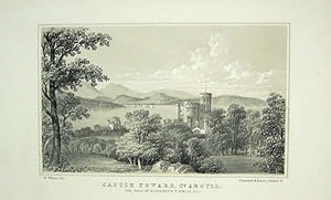 Original Antique Lithograph Illustrating Castle Toward, Co Argyll, The Seat of Alexander S. Finla...