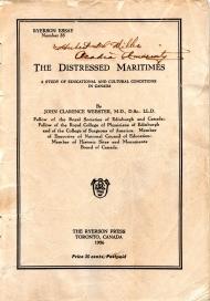 The distressed Maritimes : a study of educational and cultural conditions in Canada