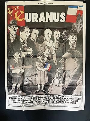 URANUS-FILM DE CLAUDE BERRI-AFFICHE GRAND FORMAT