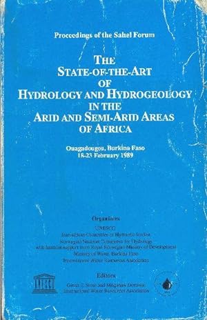 The State-of-the-Art of Hydrology and Hydrogeology in the Arid and Semi-Arid Areas of Africa.