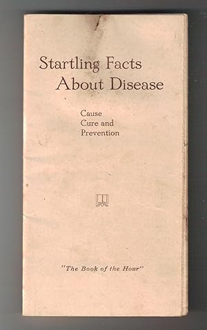 Startling Facts About Disease / publisher's promotional pamphlet (ephemera) for 1923 book