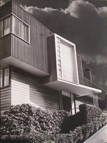 Modern house in San Francisco , circa 1950.