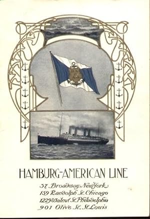 S.S. PENNSYLVANIA, HAMBURG - AMERICAN LINES (1906) List of Cabin Passengers