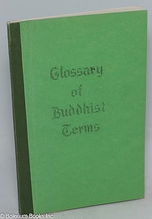Glossary of Buddhist terms