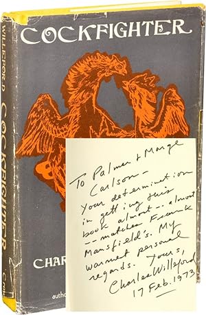 Cockfighter (First Hardcover Edition, inscribed in 1973)