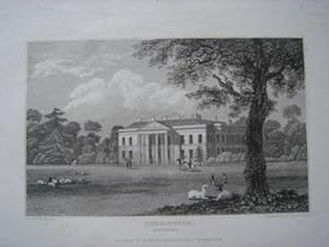 Original Antique Engraving Illustrating Porkington in Shropshire. Published By W. Emans in 1830