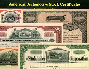 American Automotive Stock Certificates: A Collectors' Guide with Values