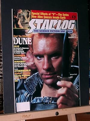 Starlog #91 February 1985 (Dune with Sting, Starman, Runaway, Otherworlds, Monty Python, Oz)