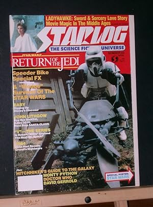 Starlog #93 April 1985 (Star Wars Return of the Jedi, Baby, John Lthgow, "V" The Series, 1984)