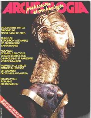 Revue archeologia n° 183