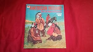 AMERICAN INDIANS THEIR LIFE STYLES AND CUSTOMS STICKER BOOK