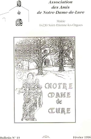 Association des Amis de Notre-dame-Lure.Bulletin no 19