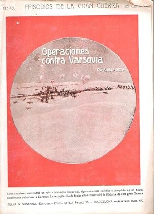 Episodios de La Gran Guerra . n° 43 - Operaciones Contra Varsovia