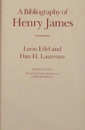 Bibliography of Henry James