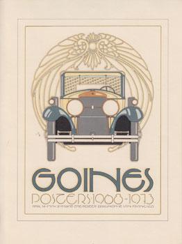 Goines. Posters: 1968-1973 [miniature poster].