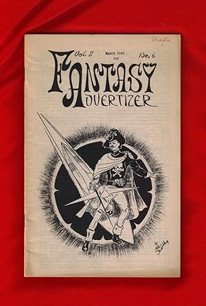 Fantasy Advertiser - March 1948: feature on five full-page O.G. Estes illustrations