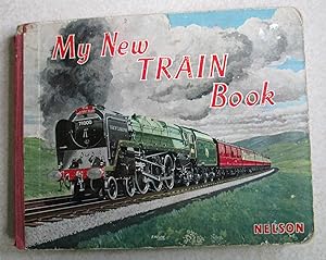 My New Train Book. (1956 Board Book)