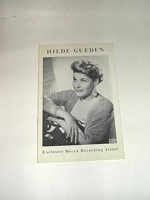 Hilde Gueden, Exclusive Decca Recording Artist