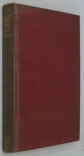 Guide to the Manuscript Collections in the William L. Clements Library