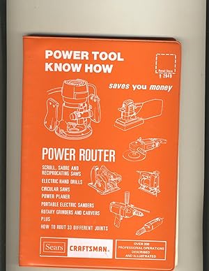Power Router and Other Tools Cat. No. 9-2949