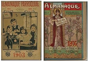 Almanaque Parroquial Para El Ano 1903 and 1904