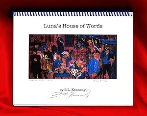Luna's House of Words / signed, and signed and inscribed