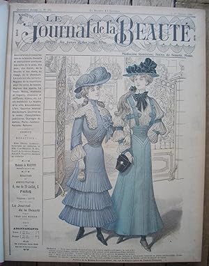 Le JOURNAL de la BEAUTÉ - année 1901 Journal des Dames et des Jeunes filles - paraissant tous les...
