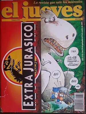 EL JUEVES Nº 853. EXTRA JURASICO. OCTUBRE 1993.