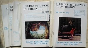 Etudes sur Pézenas et sa région. / Etudes sur Pézenas et l'Hérault. / Etudes sur l'Hérault.