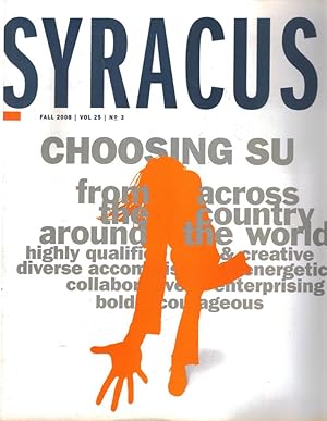 Syracuse University Magazine / Fall 2008 / Volume 25, No. 3 / College of Law's Cold Case Justice ...