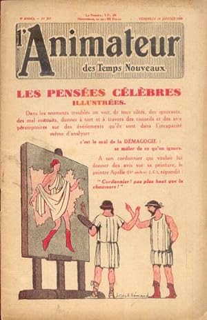 L'ANIMATEUR DES TEMPS NOUVEAUX 4e Année N° 203 24 Janvier 1930