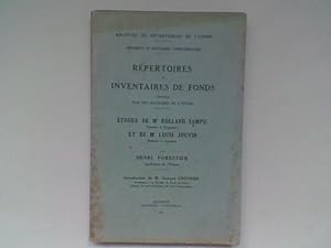 Répertoires et inventaires de fonds déposés par les notaires de l'Yonne