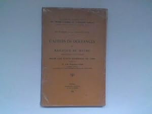 Département de la Seine-Inférieure - Cahiers de doléances du bailliage du Havre (secondaire de Ca...