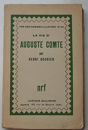 La vie d'Auguste Comte