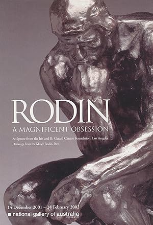 Rodin: A Magnificent Obsession (Exhibition Poster, National Gallery of Australia)