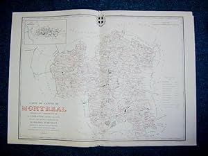 Carte du Canton de Montreal (Atlas Général du Gers)